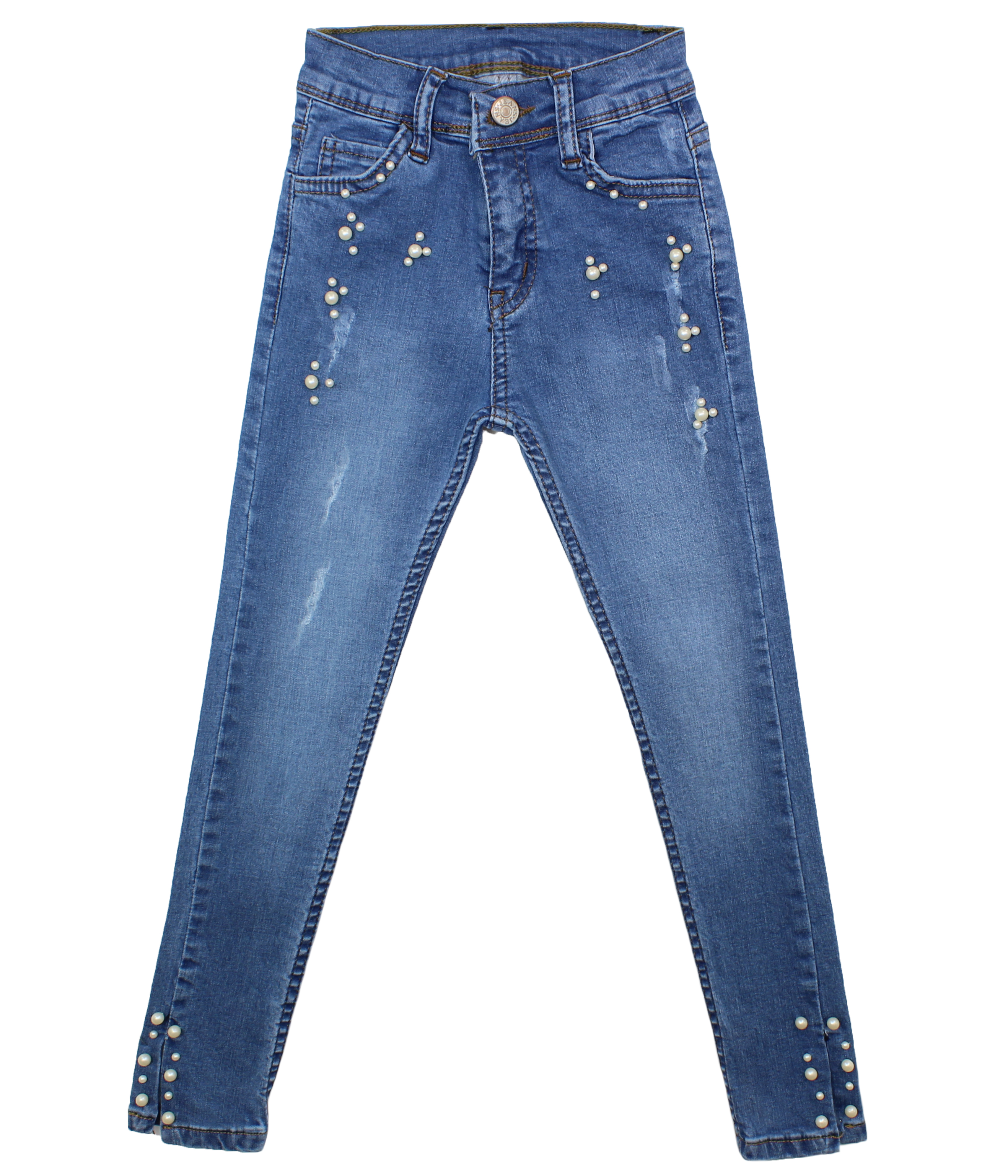 6500 Джинсы для девочки