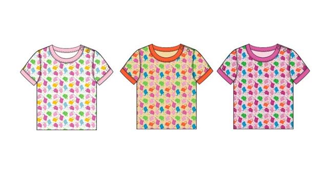 модная детская одежда 514 футболка для девочки