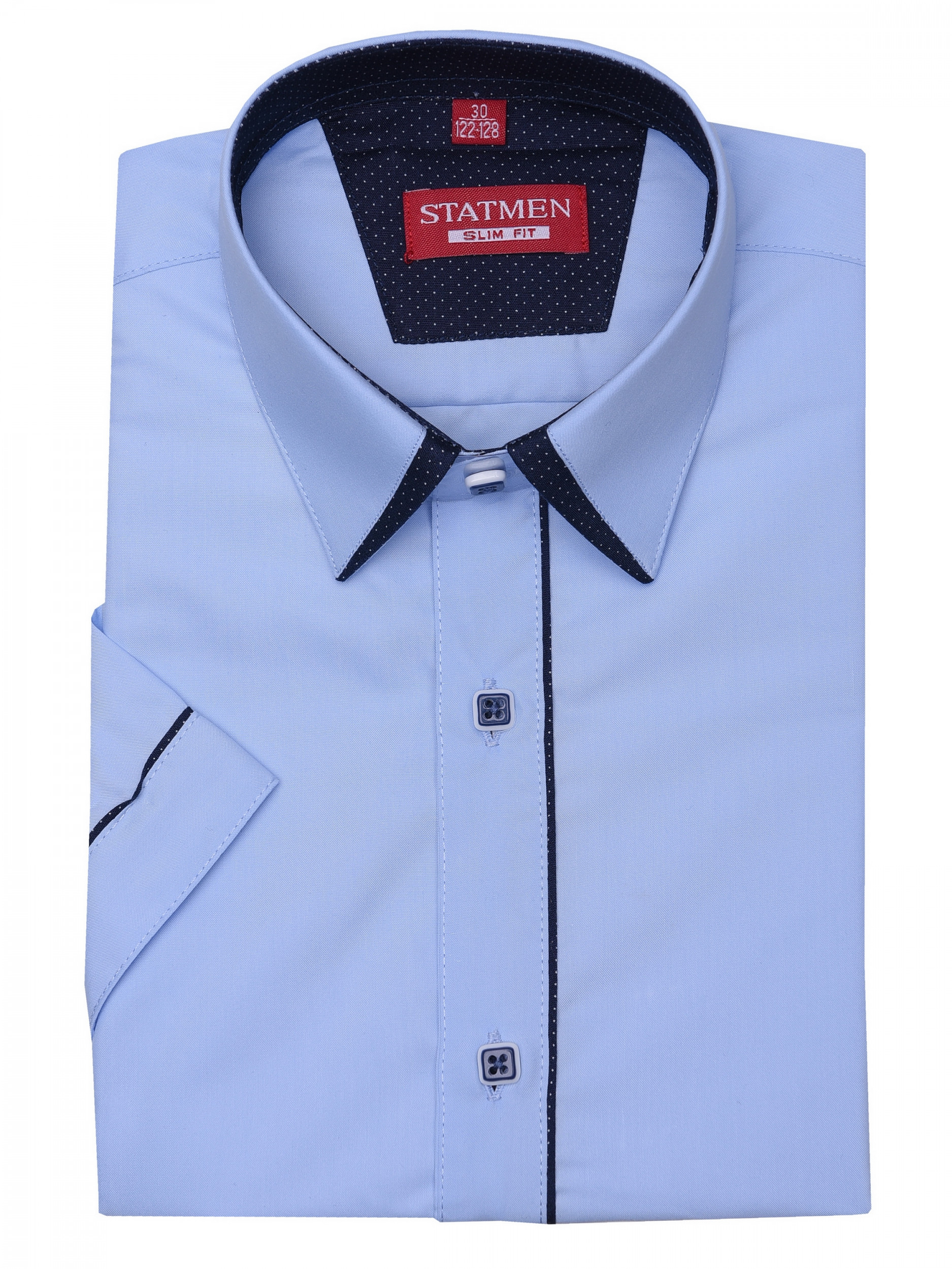 модная детская одежда 1 sd 132 h сорочка ctatmen кор. рукав притал. статмен