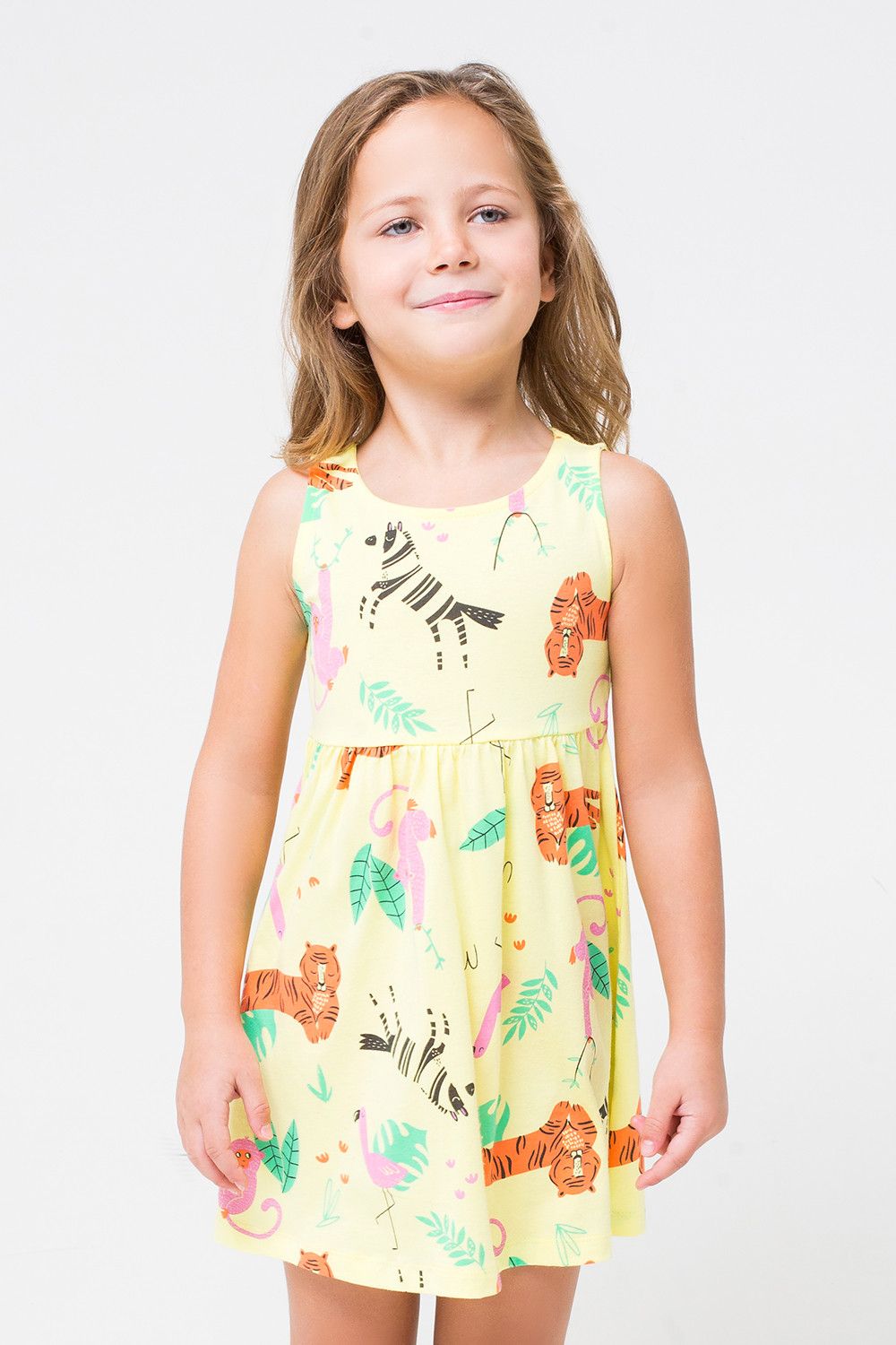 модная детская одежда 5589/к1246 платье для девочки