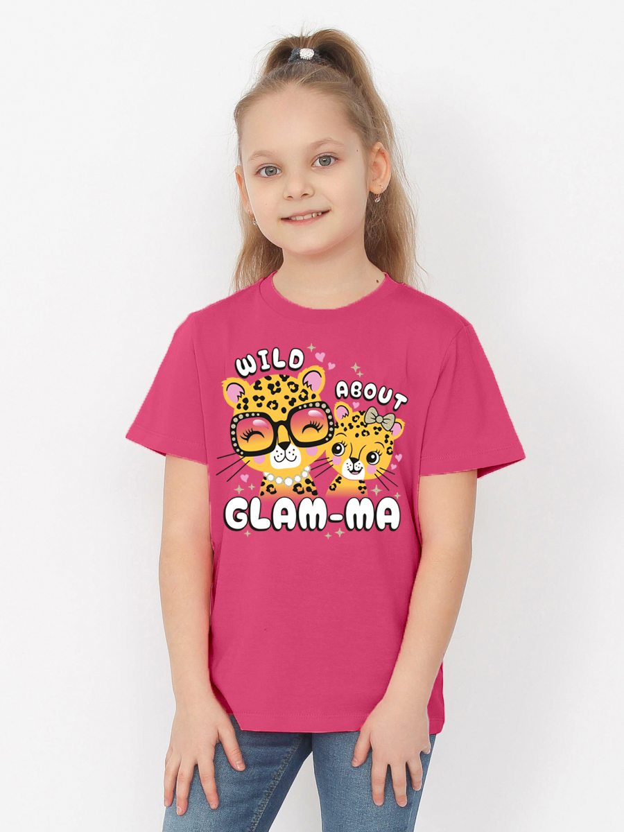 модная детская одежда 64277 футболка для девочки 