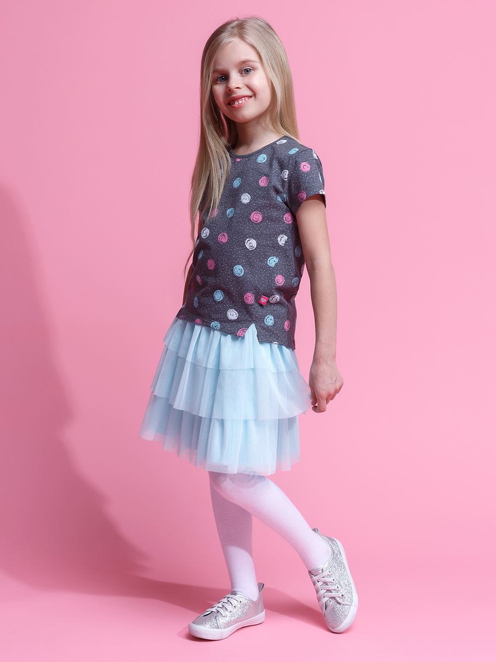 модная детская одежда 300302/ к107 фуфайка для девочки