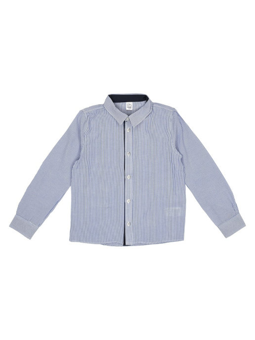 модная детская одежда 5336 сорочка для мальчика белый слон