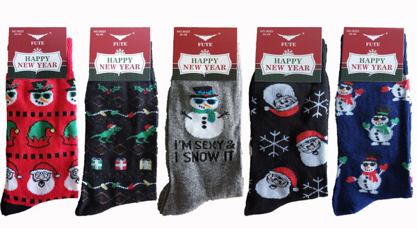 9023 Носки мужские с принтом