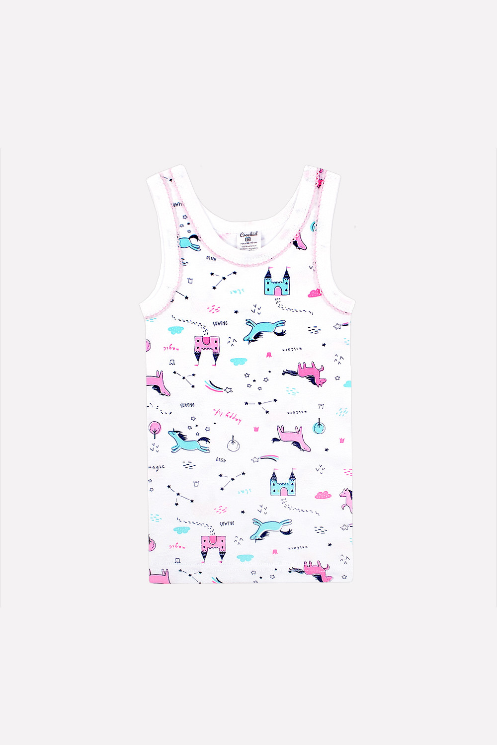 модная детская одежда 1066/к майка для девочки