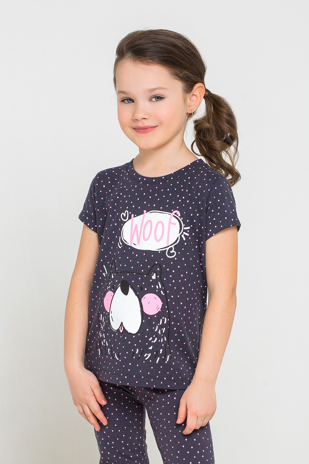 модная детская одежда 300730/к1236  фуфайка для девочки