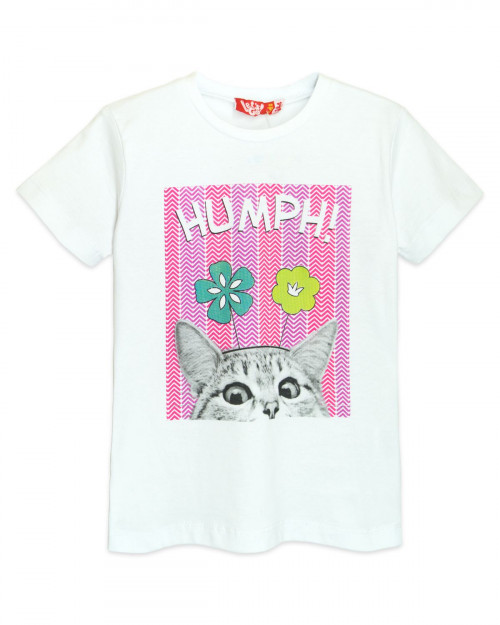 модная детская одежда 51140 футболка для девочки