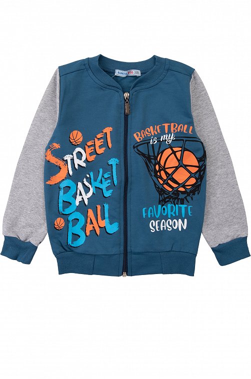 1376BMBK Бомбер для мальчика