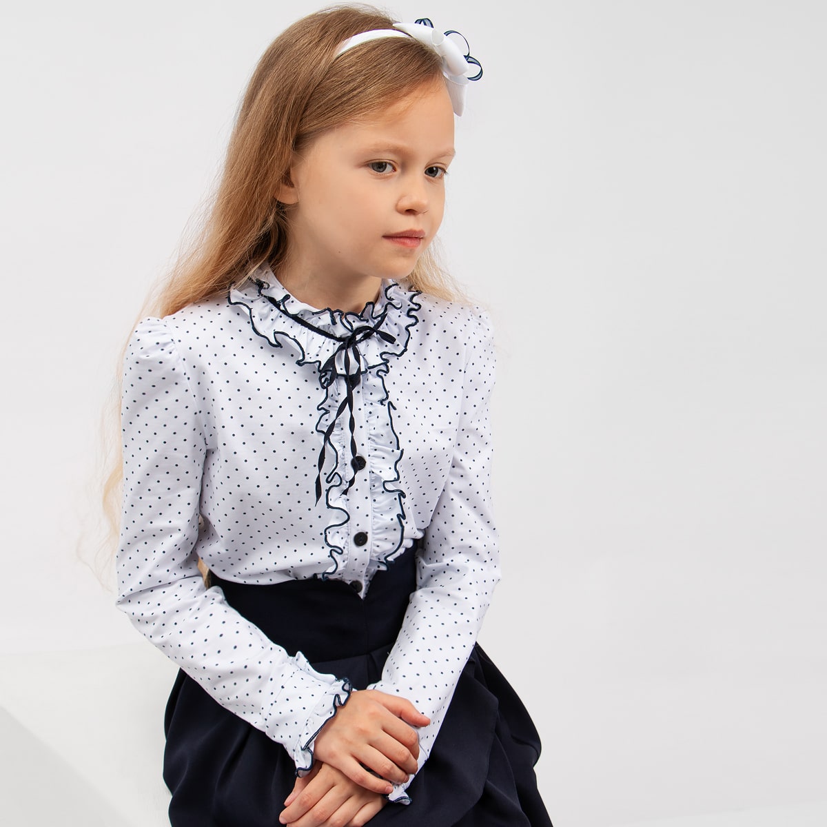 модная детская одежда 5342 блузка для девочки