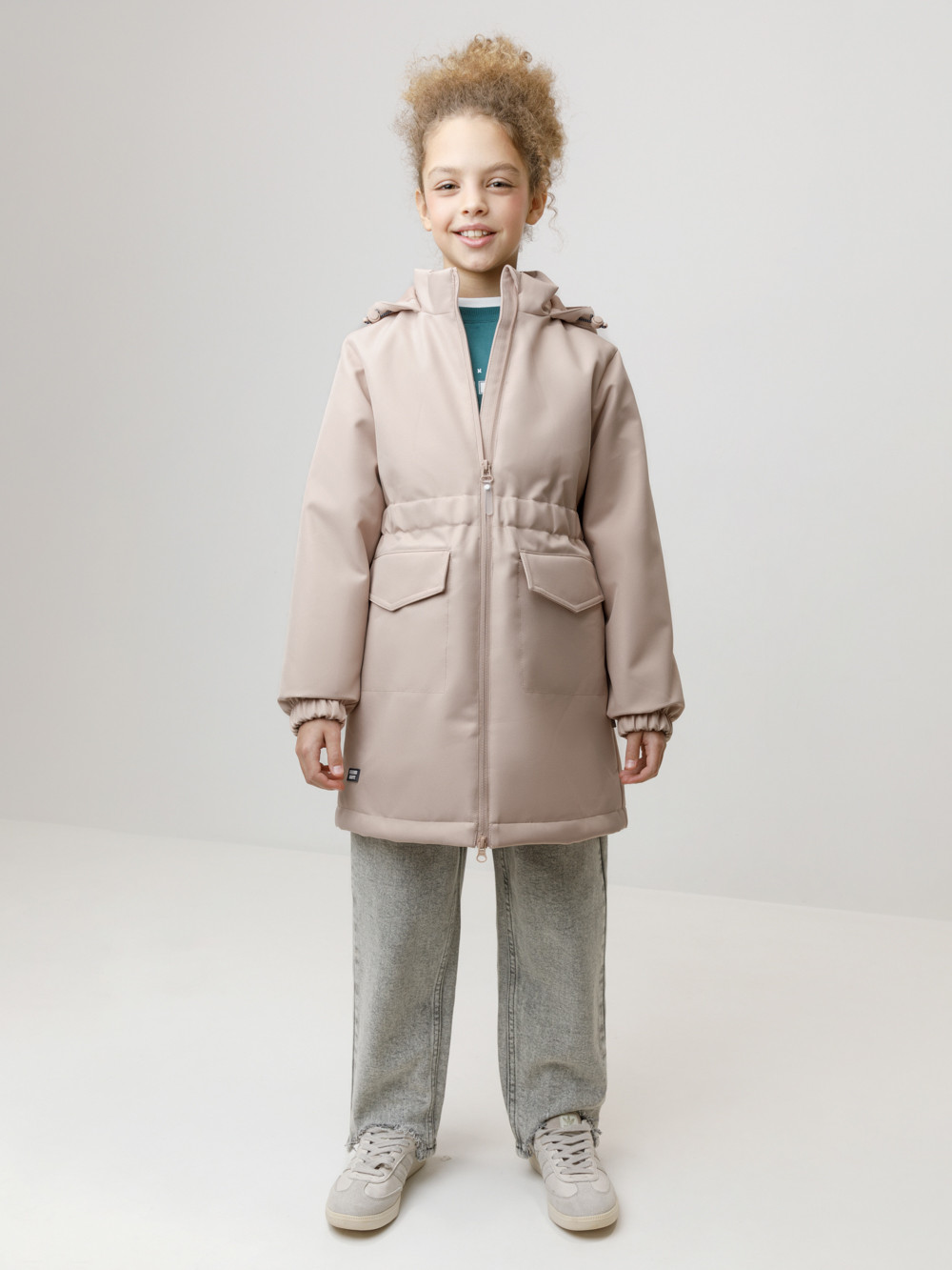 32152/26/6 ВК УЗГ Пальто для девочки весна/осень для детей