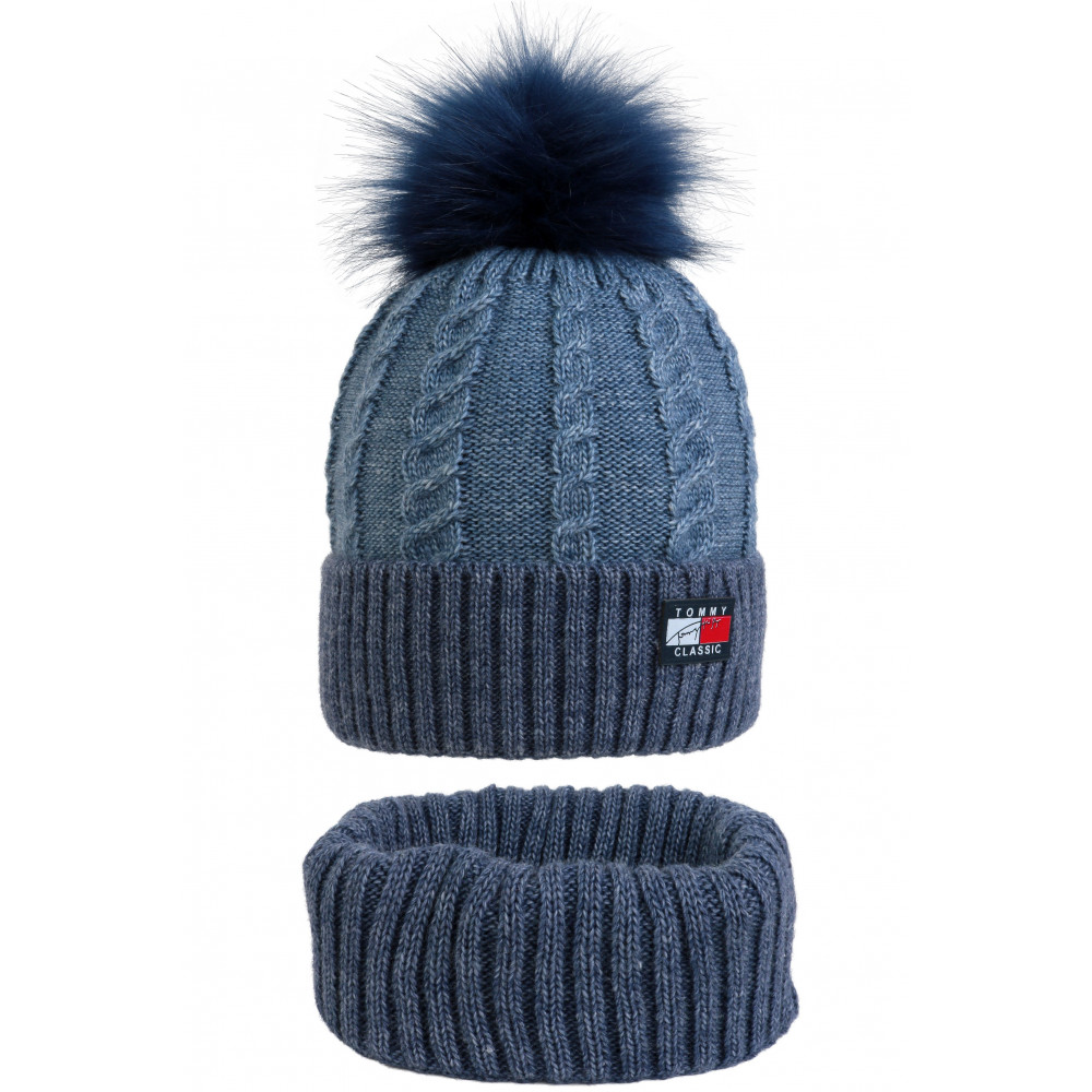 20016 YAM Шапка+снуд детская