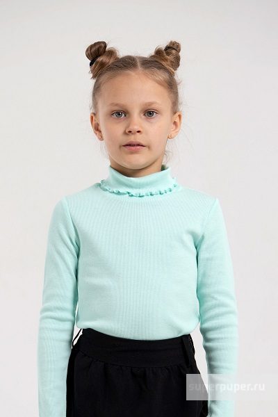 модная детская одежда 63188-38 водолазка для девочки