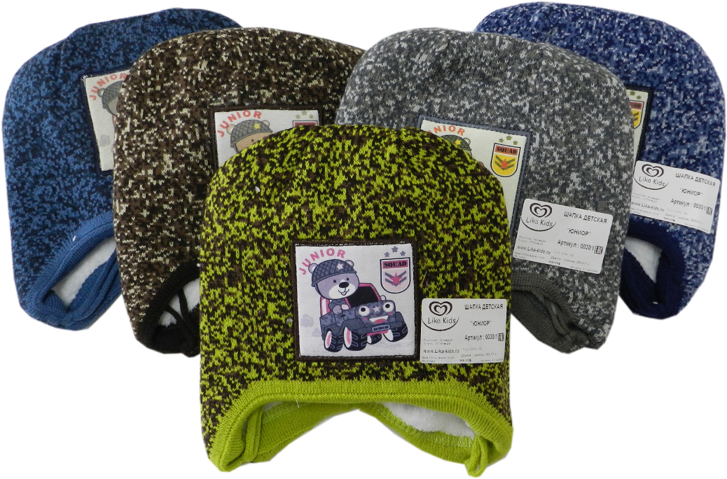 0030 Юниор синтепон шапка детская