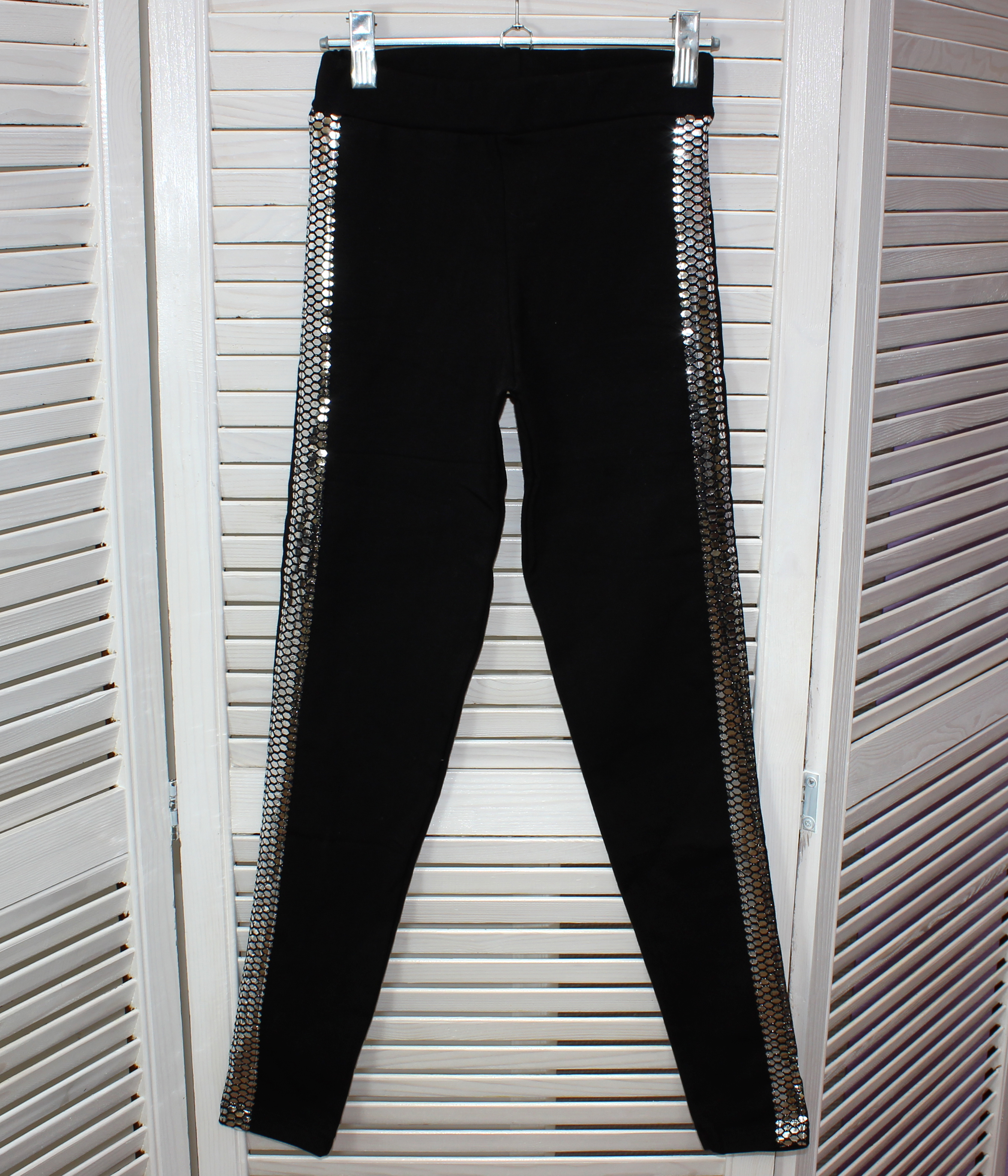 модная детская одежда 19220 лосины для девочки