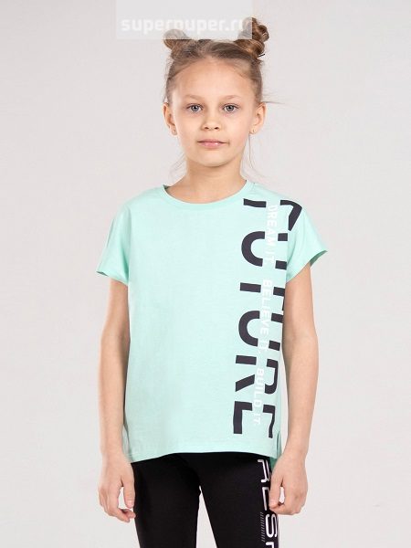 модная детская одежда 63160-38 футболка для девочки