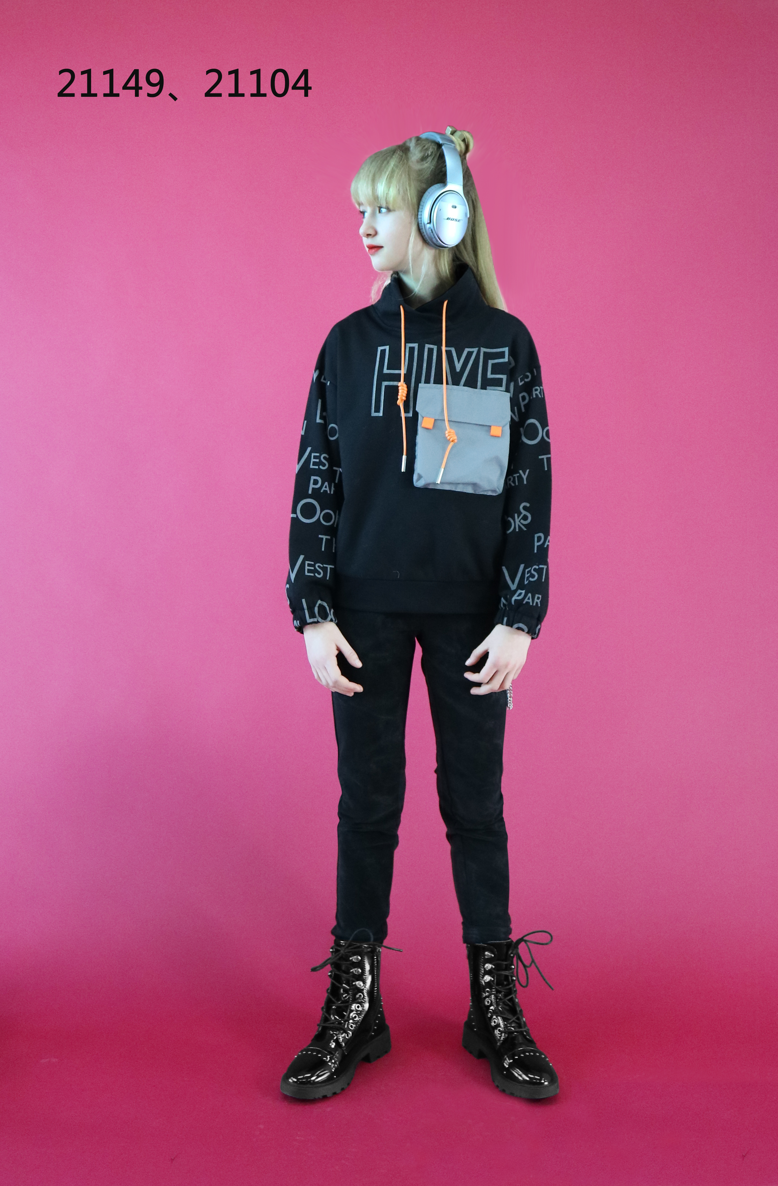 модная детская одежда 21149 джемпер для девочки