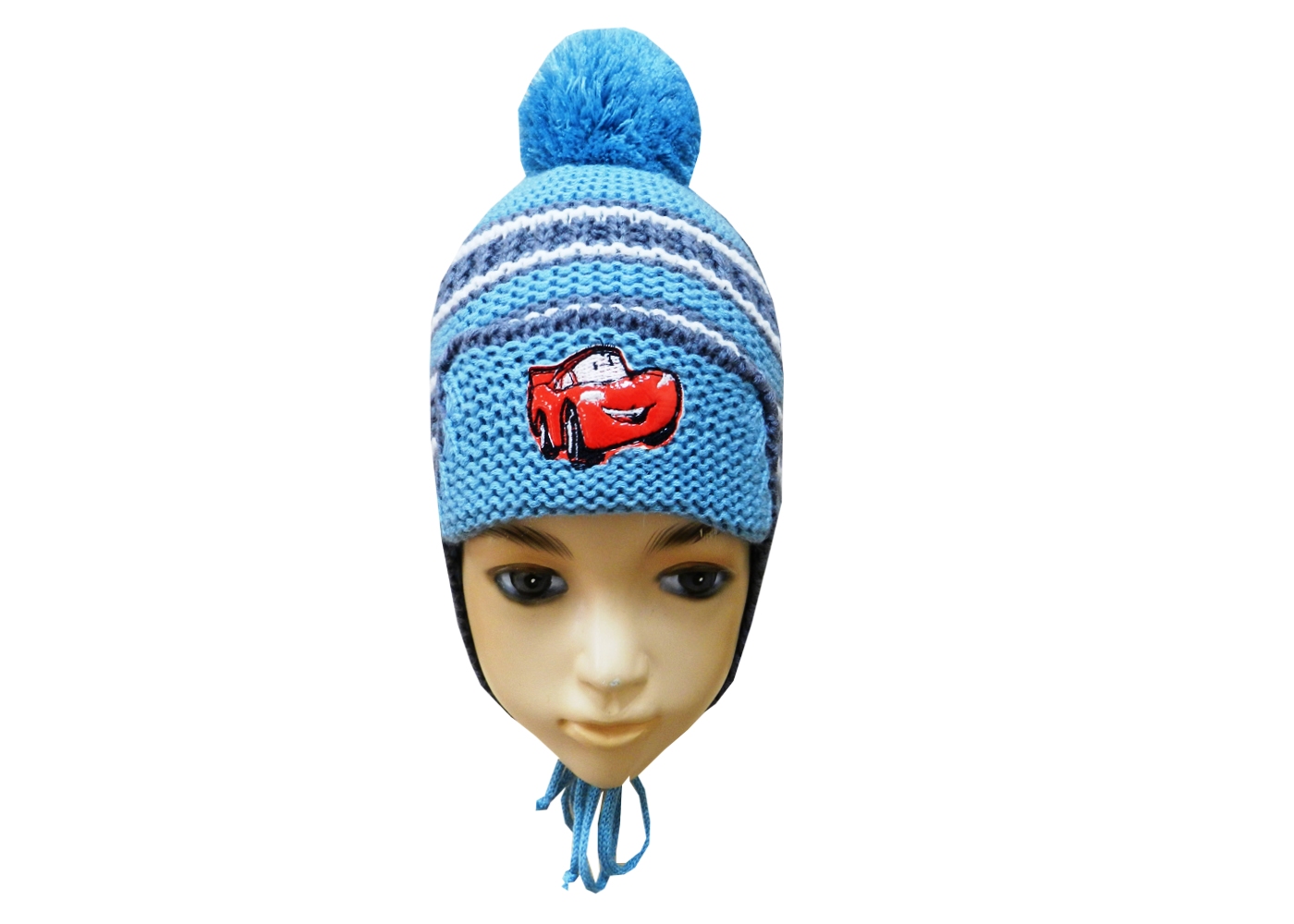 Тачки ушки одинарка шапка