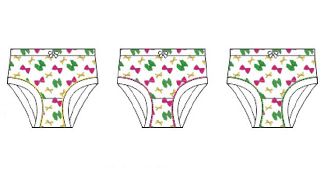 модная детская одежда 1217 трусы для девочки