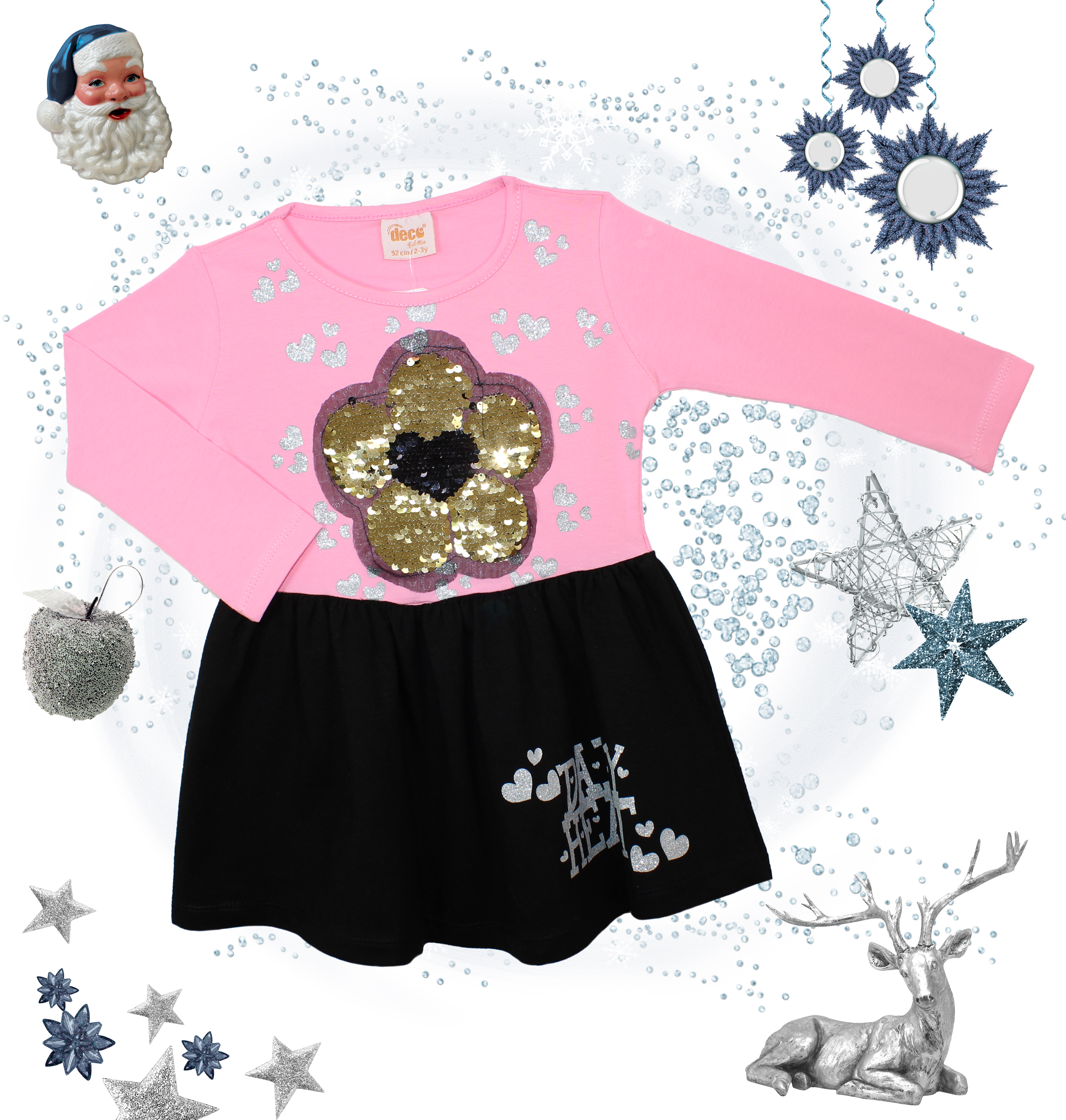 модная детская одежда 18805 платье для девочки