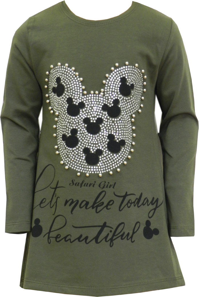 модная детская одежда 7538 туника для девочки