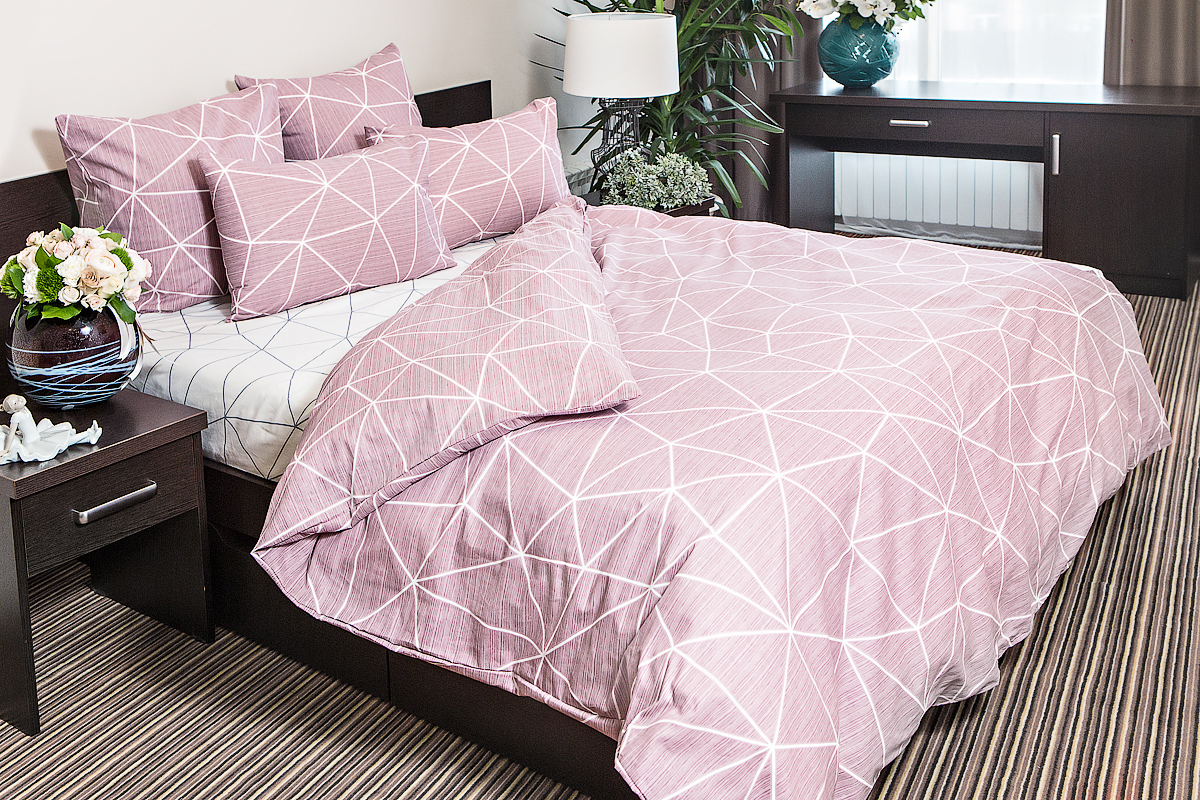 качественный кпб поплин евро ночь нежна