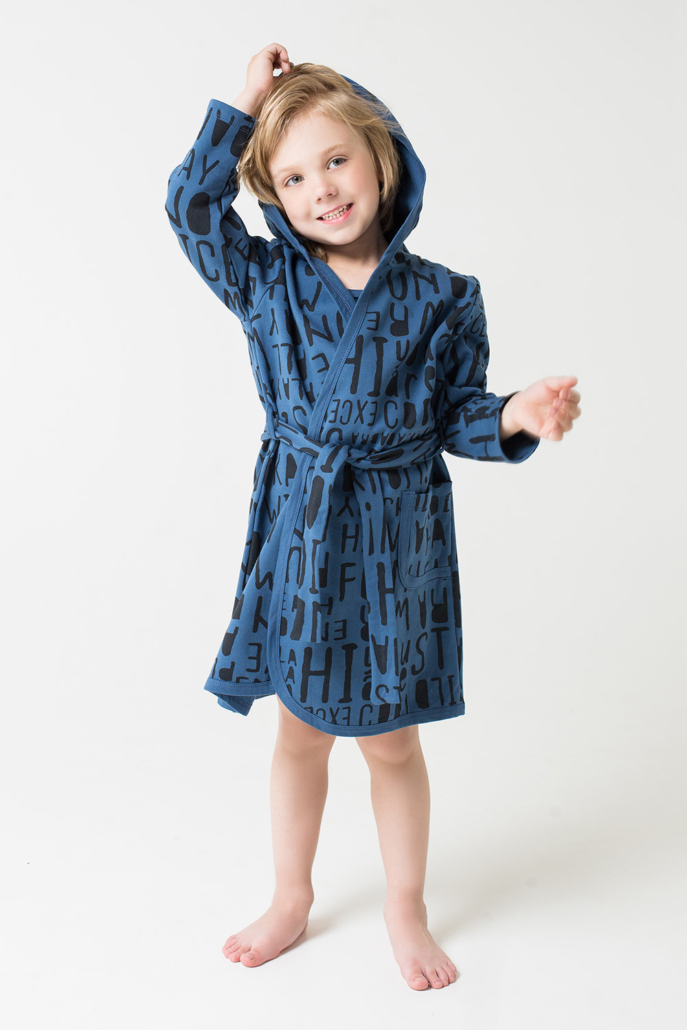 модная детская одежда 5483/ к халат детский