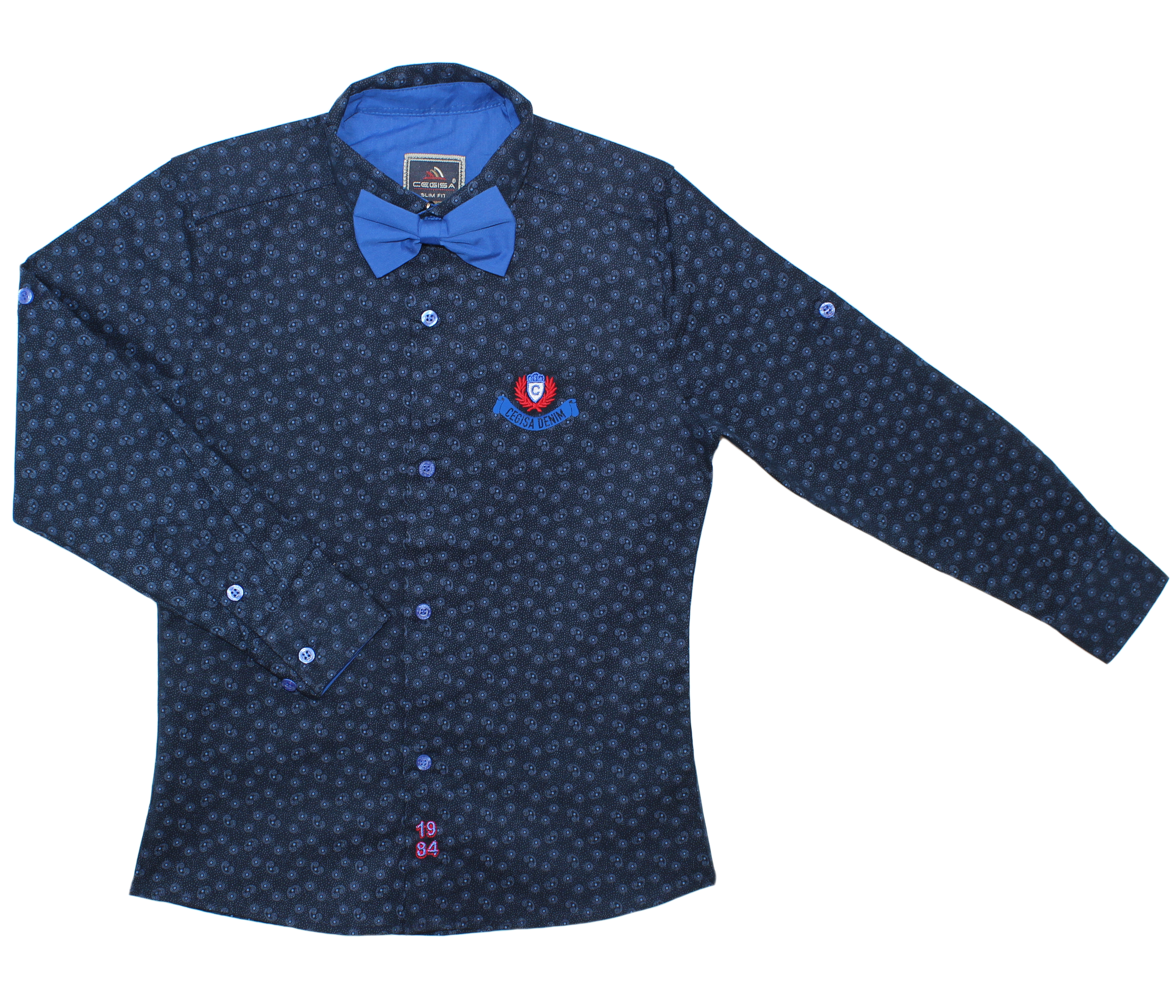 модная детская одежда 5376 рубашка для мальчика турция