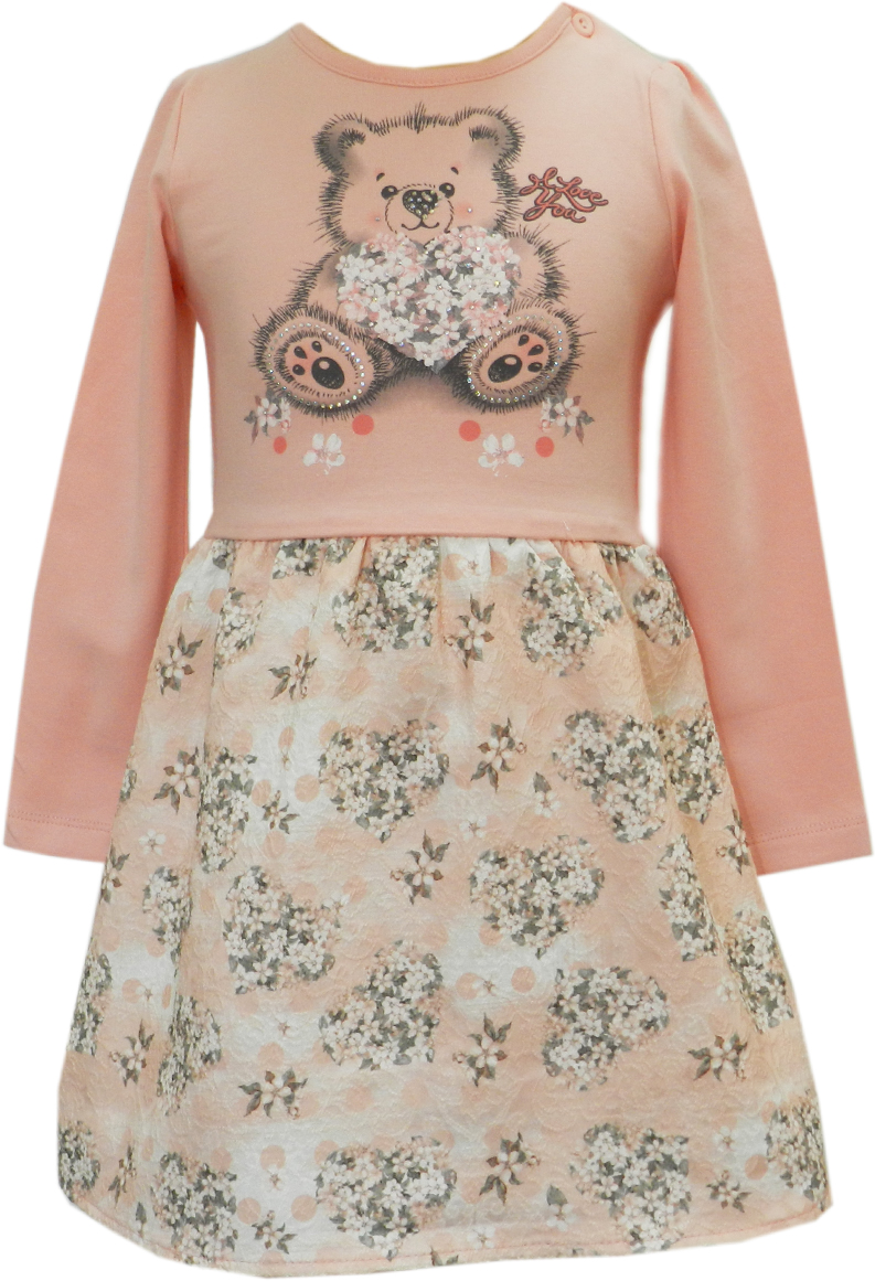 модная детская одежда 272 платье для девочки