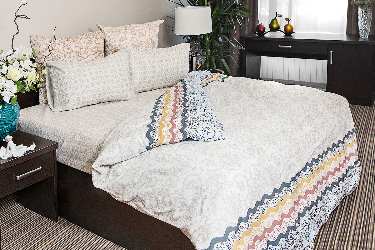 качественный кпб бязь 2 сп ночь нежна