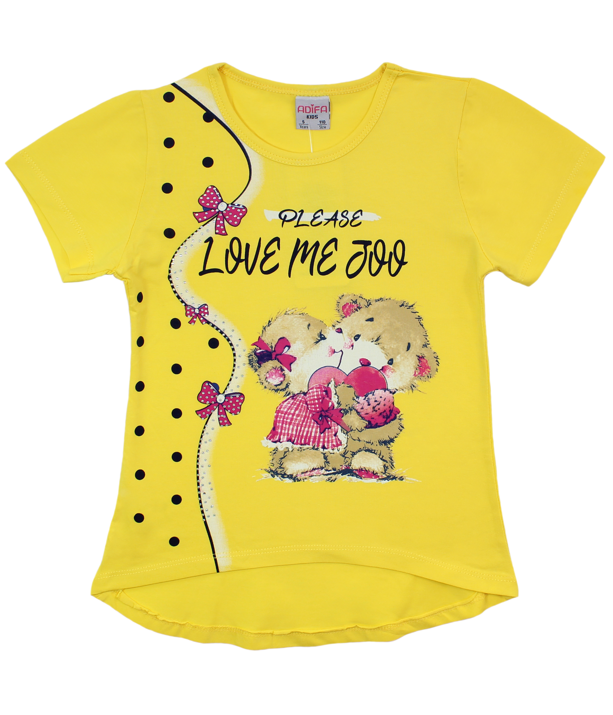 модная детская одежда 0062 футболка для девочки