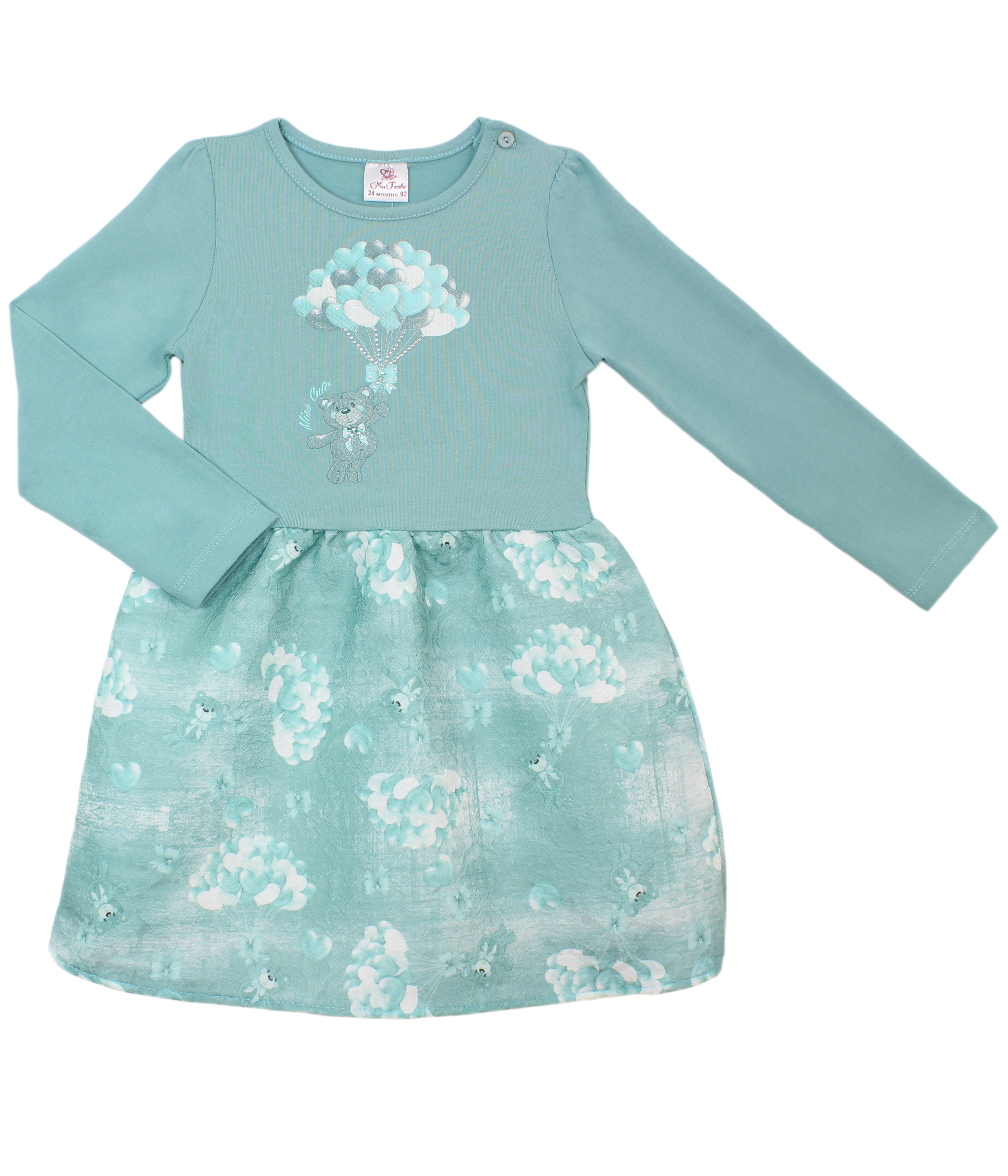 модная детская одежда 308 платье для девочки