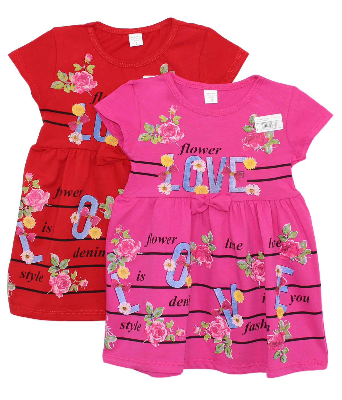 модная детская одежда 1361 платье для девочки
