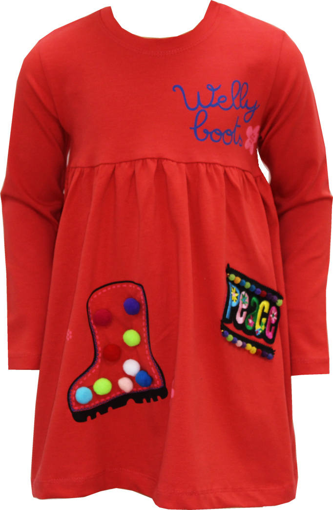 модная детская одежда 4140/1 платье для девочки
