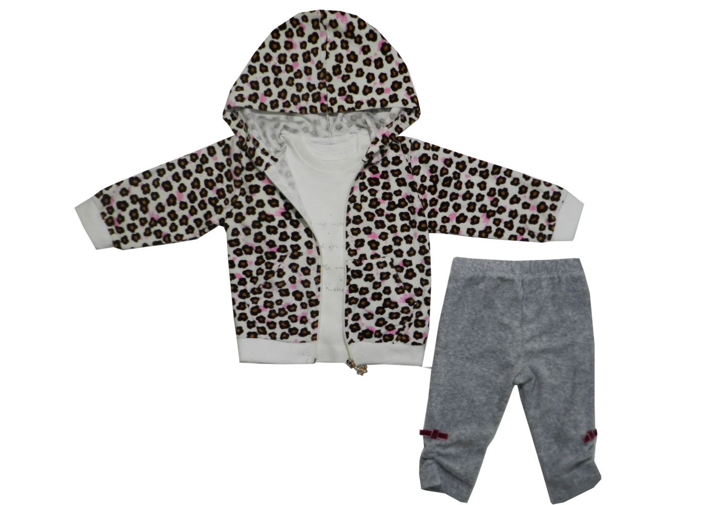 модная детская одежда 805 костюм тройка для девочки