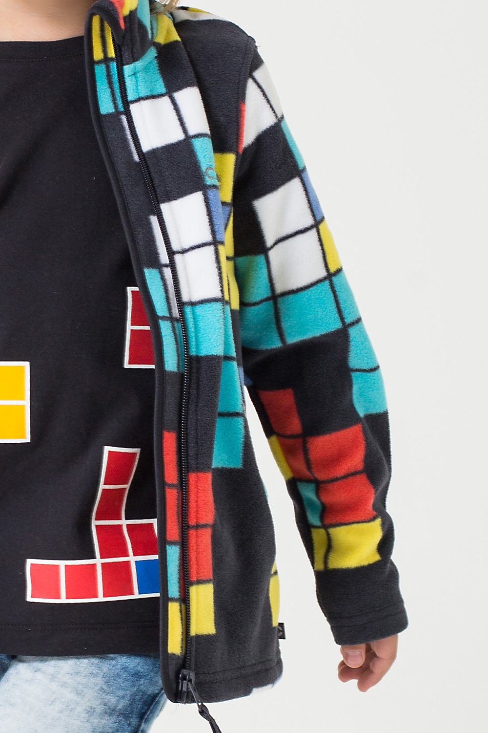 модная детская одежда 34025/н/15 фл рр куртка детская