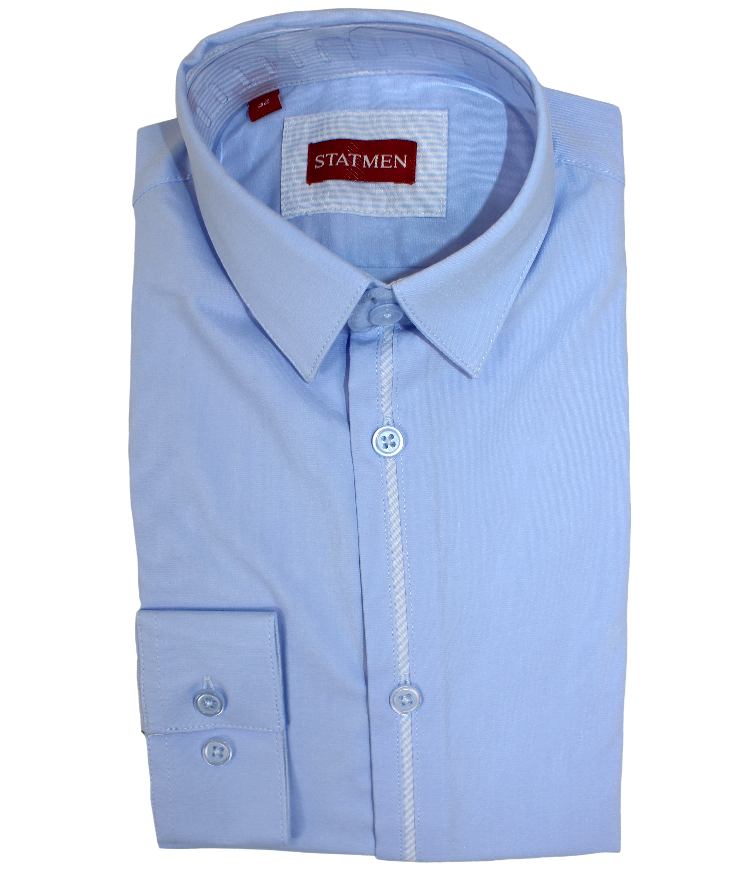 модная детская одежда 61c00203 сорочка ctatmen длинный рукав статмен