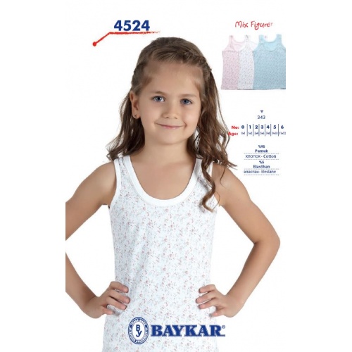 модная детская одежда 4524 майка для девочки