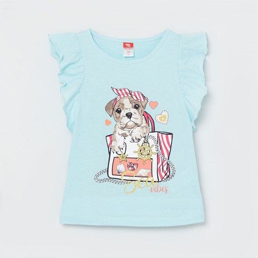 модная детская одежда 62754 футболка для девочки