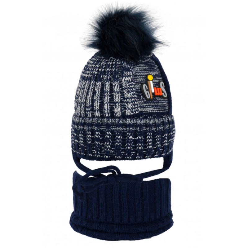 20009 ZAR Шапка+снуд детская