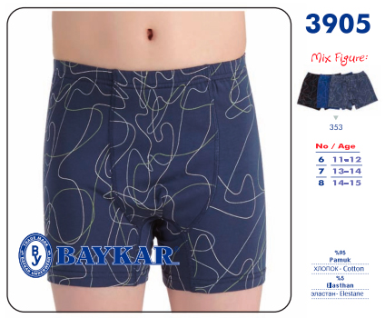 3905 Боксеры для мальчика нижнее белье купить