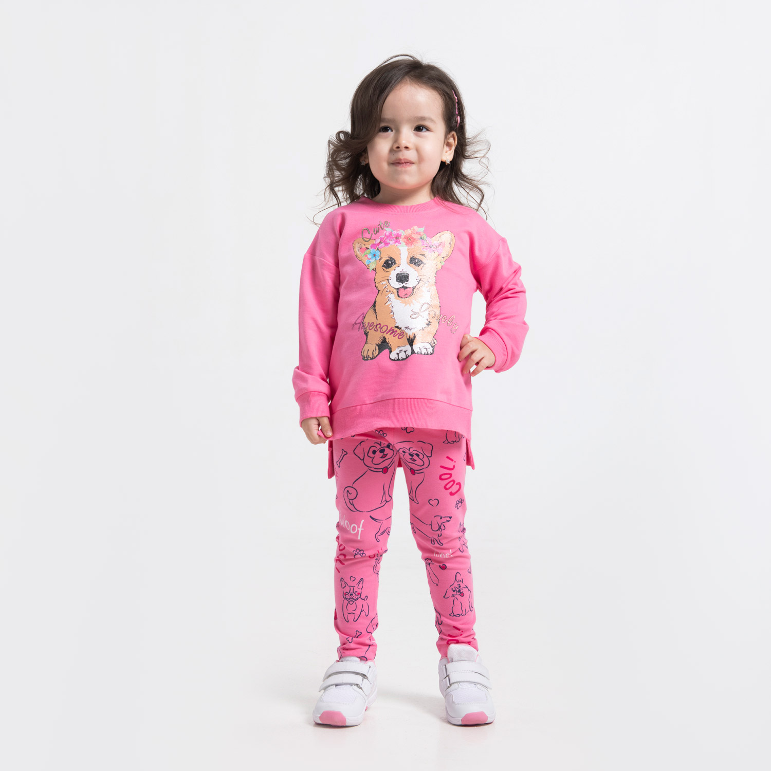 модная детская одежда 90043 комплект для девочки