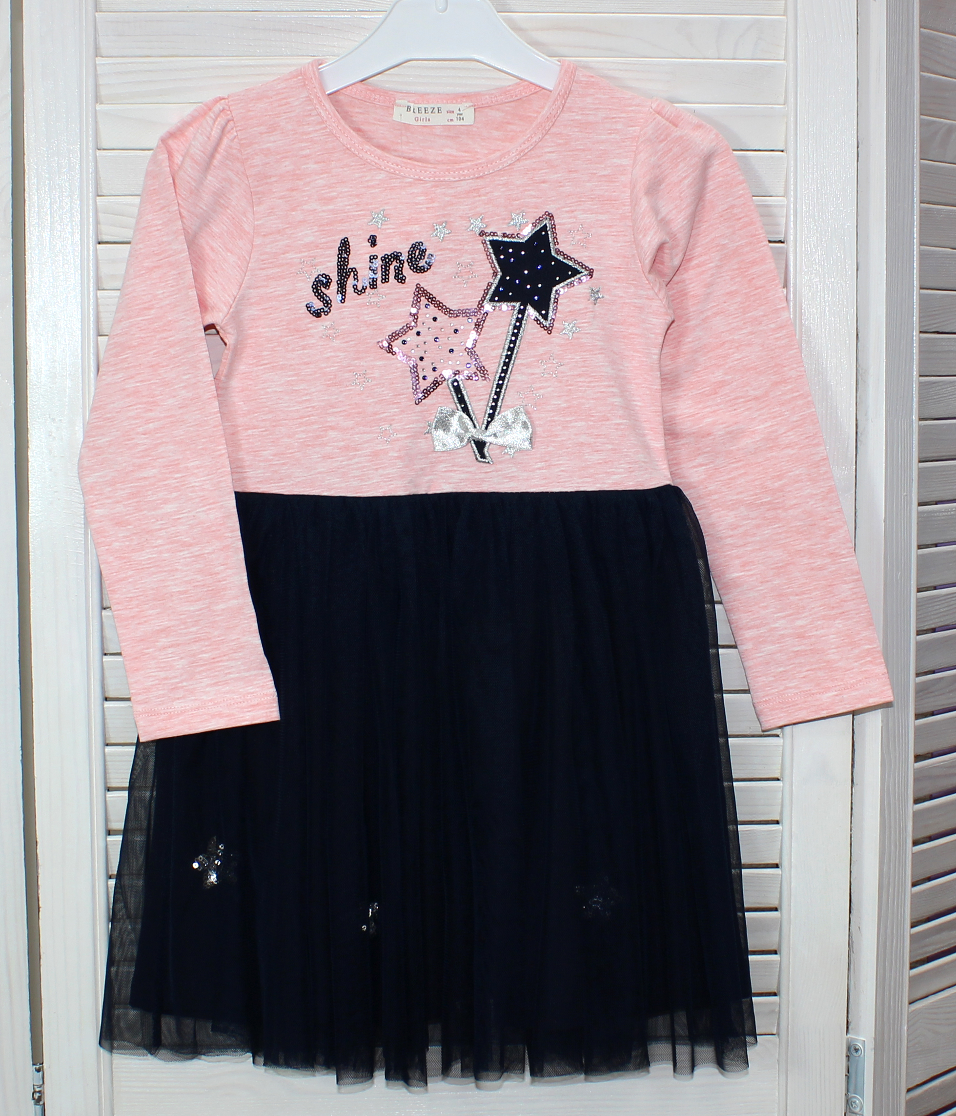 модная детская одежда 12804 платье для девочки