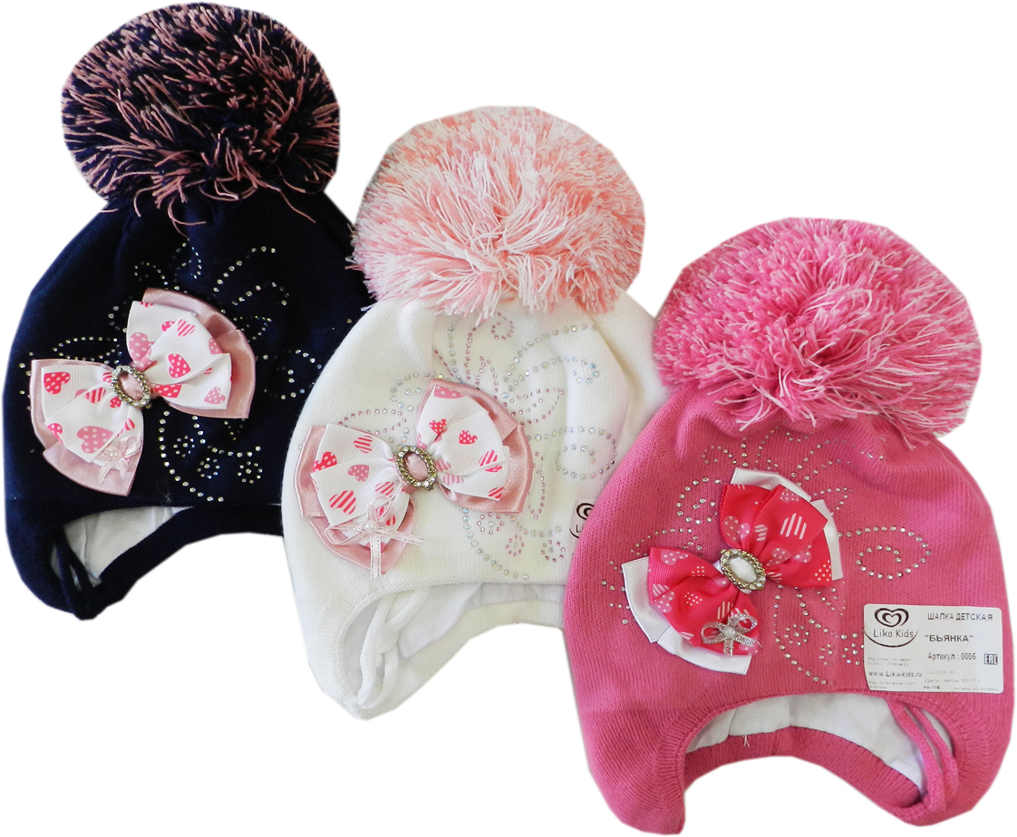 0005/3 Бьянка хлопок шапка детская 