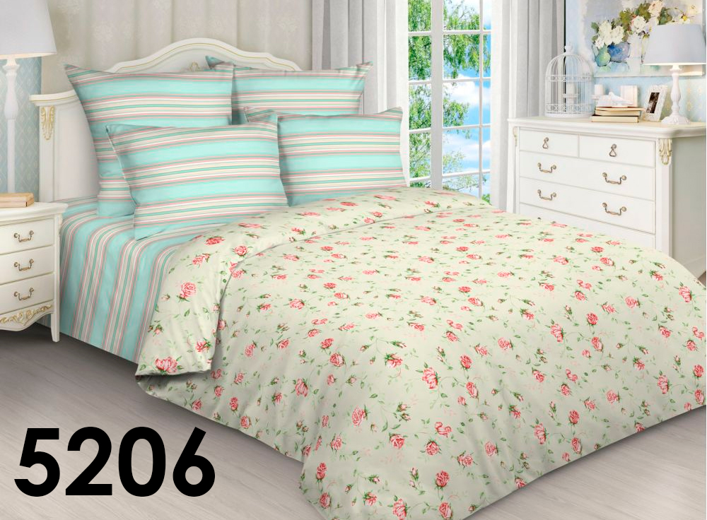 качественный кпб поплин 1,5 камея