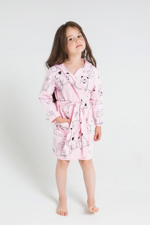 модная детская одежда 5483/ к халат детский