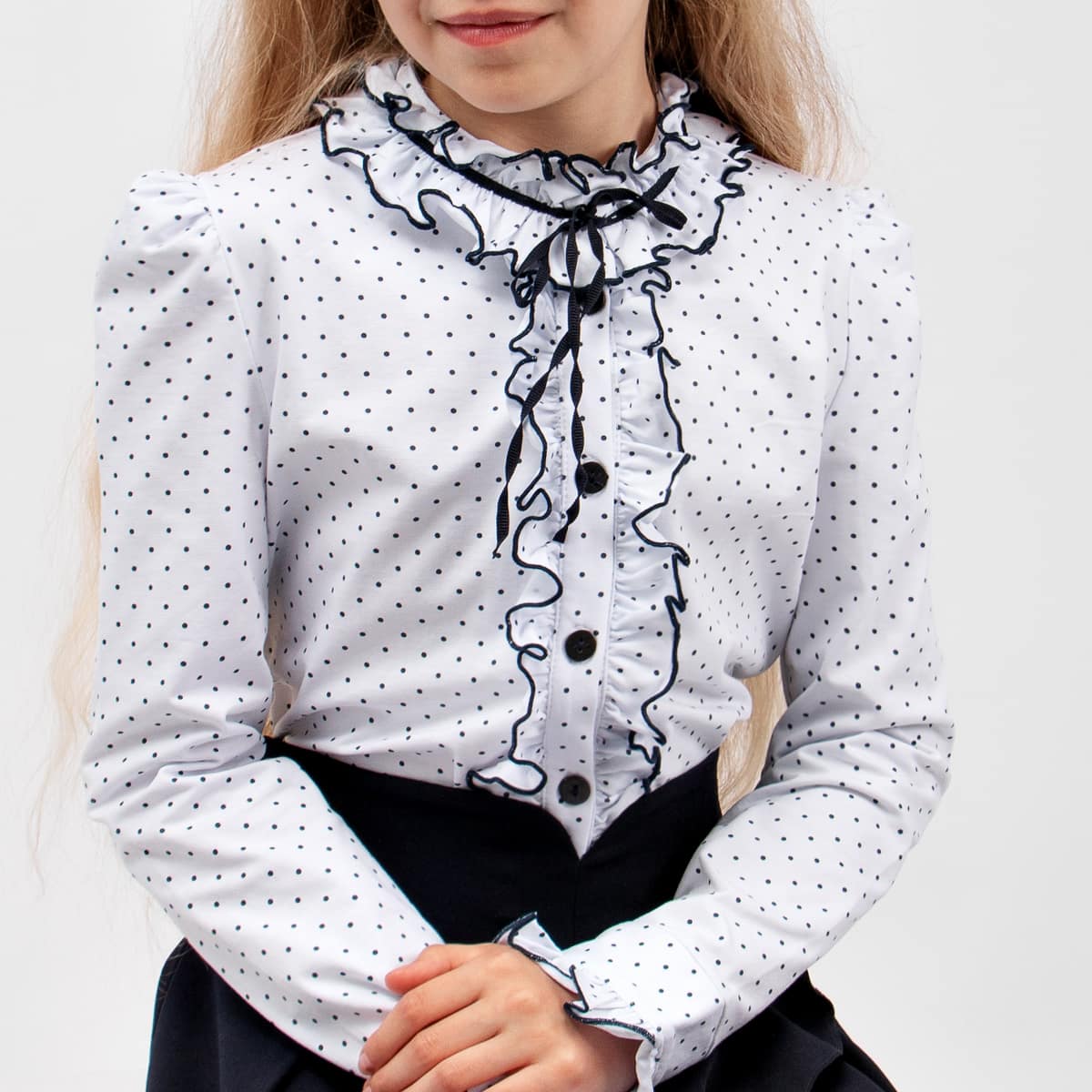 модная детская одежда 5342 блузка для девочки