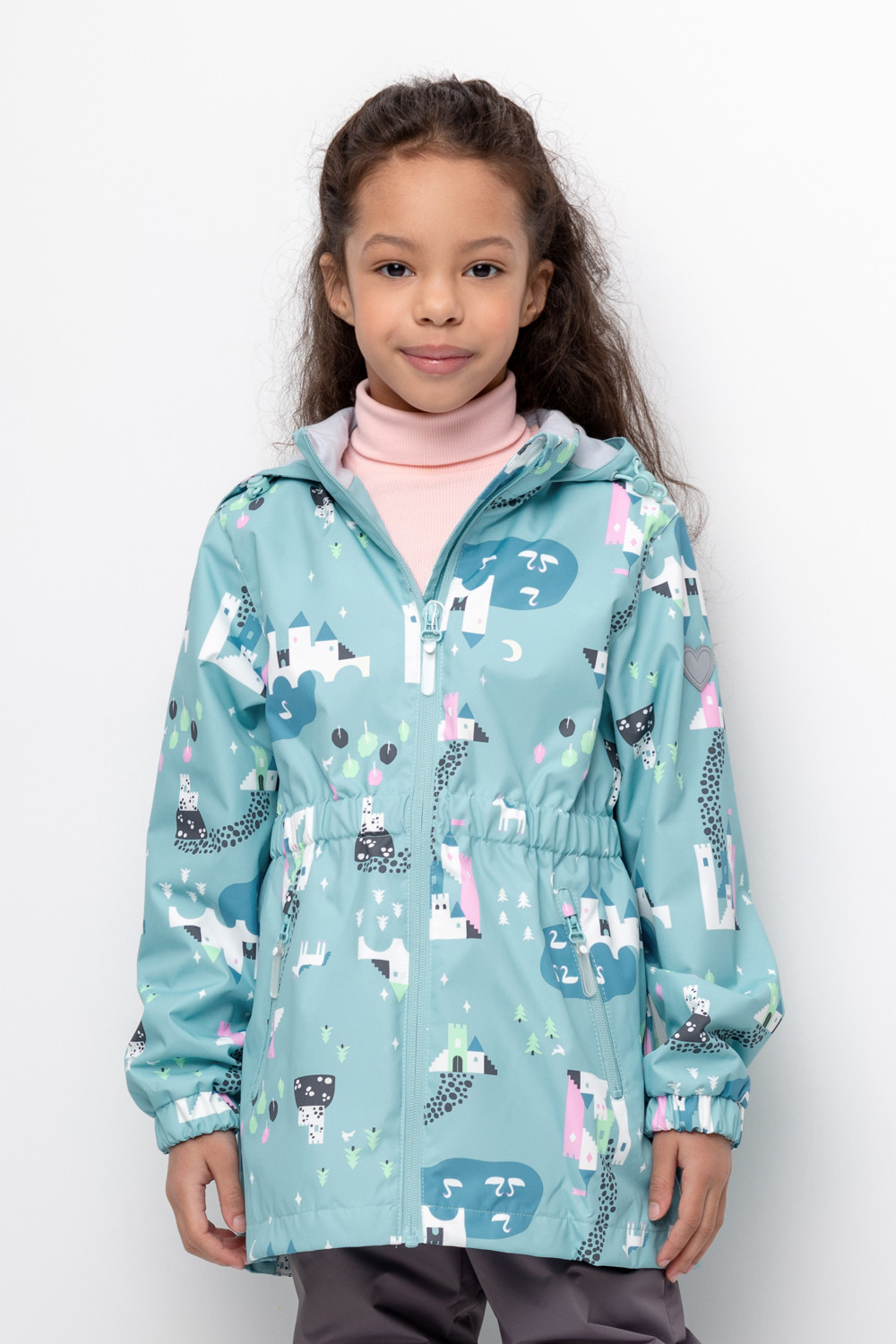 32140/н/2 ВК УЗГ Куртка для девочки весна/осень для детей