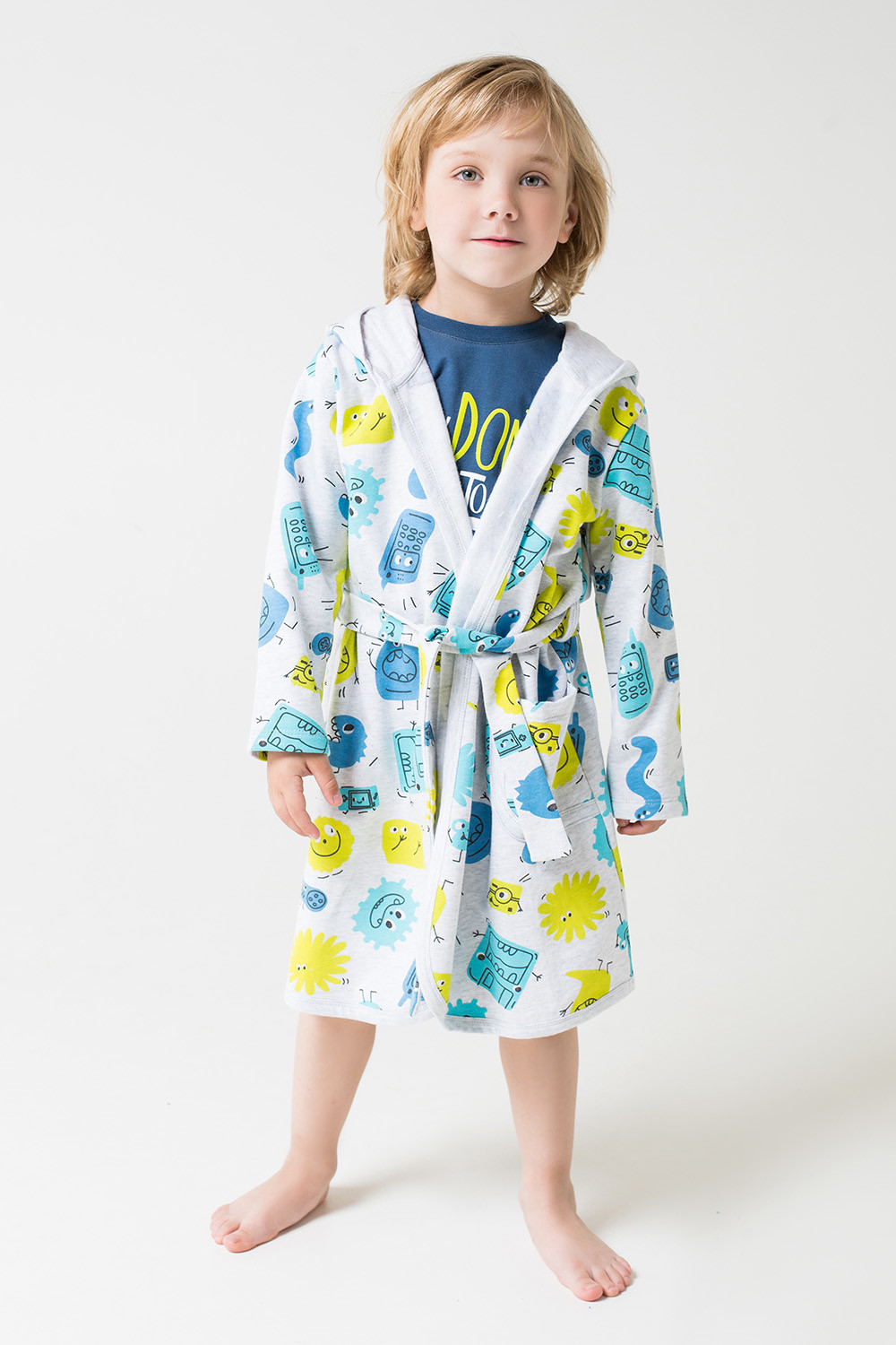 модная детская одежда 5483/ к халат детский