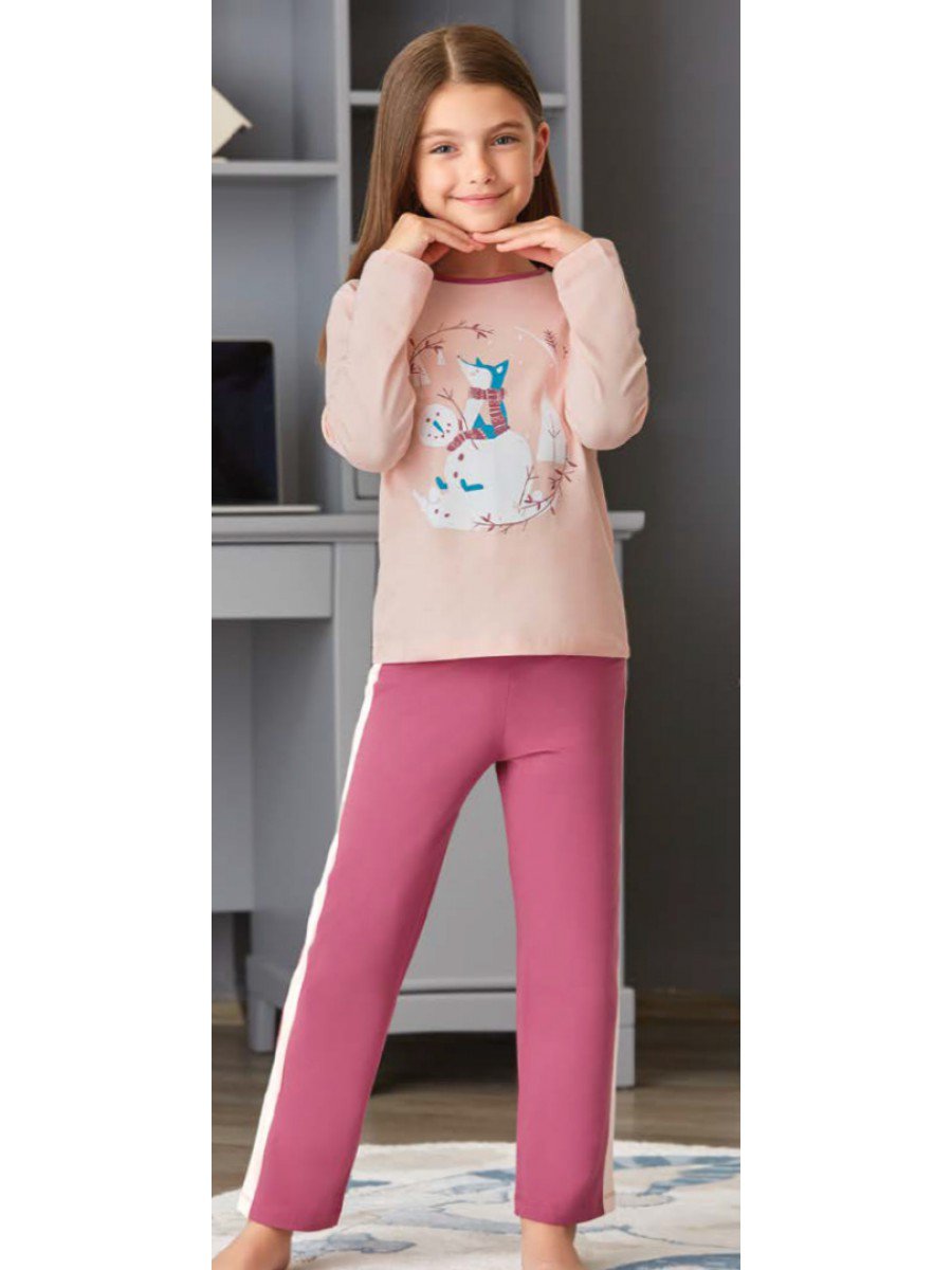модная детская одежда 9246 пижама для девочки