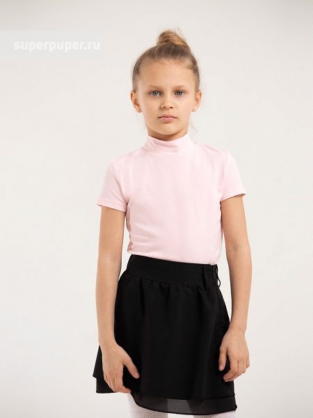 модная детская одежда 63201-27 водолазка для девочки